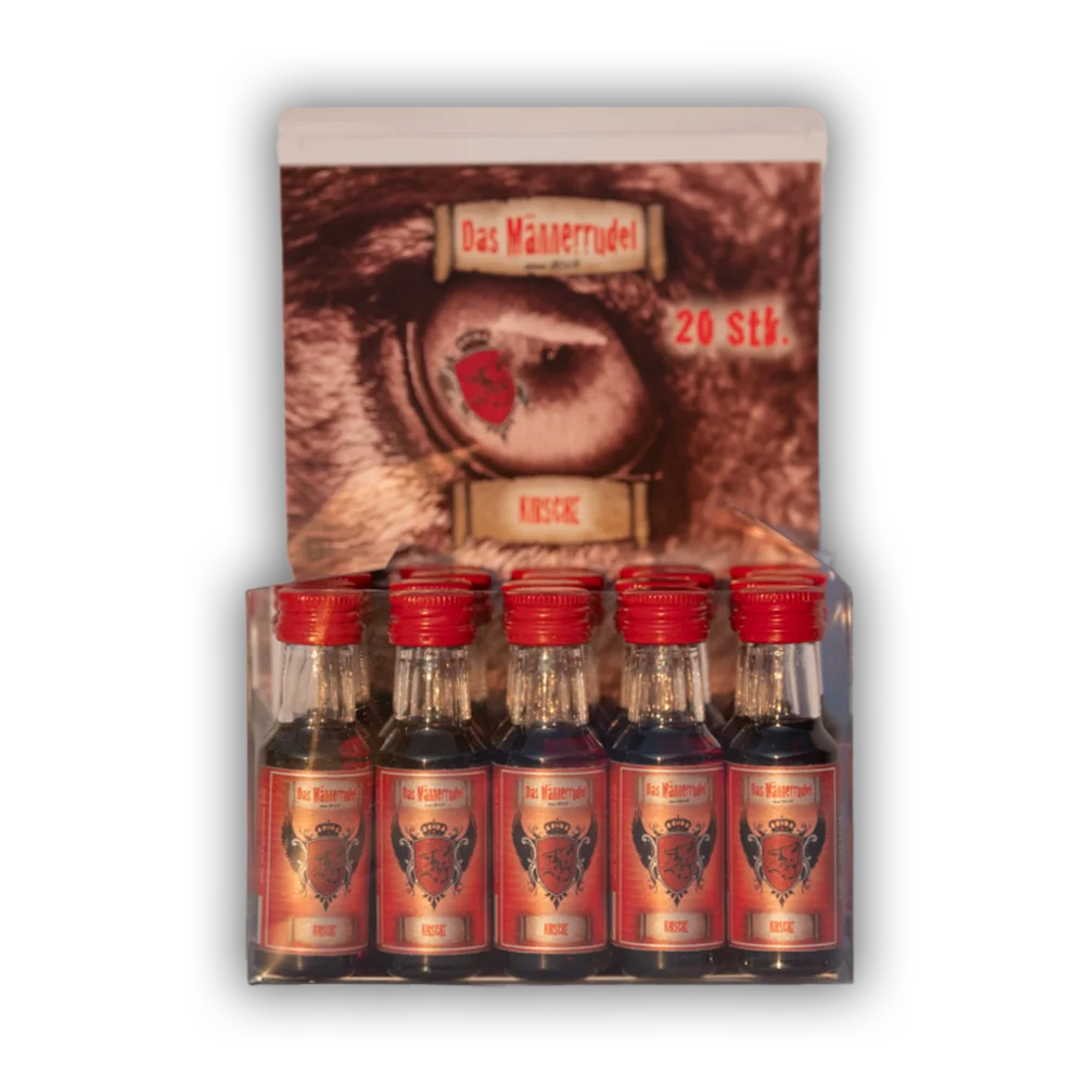 Produktabbildung von Kirsche Likör Klopfer – 20 x 0,02L